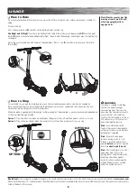 Preview for 9 page of Razor E Prime III Manual