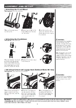 Preview for 5 page of Razor EcoSmart Metro HD Owner'S Manual