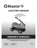 Razor Electric Wagon Owner'S Manual preview