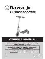 Razor LiL KiCK Owner'S Manual preview