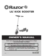 Preview for 1 page of Razor LIL Owner'S Manual