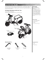 Preview for 4 page of Razor Pocket Mod Owner'S Manual