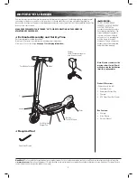 Предварительный просмотр 4 страницы Razor PowerCore E90 Owner'S Manual