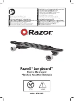 Razor RAZORX LONGBOARD Manual preview