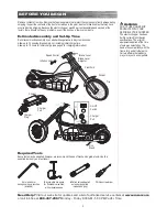 Предварительный просмотр 3 страницы Razor Rebellion Electric Chopper 15130760 Owner'S Manual