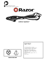 Razor Ripstick Electric Manual preview