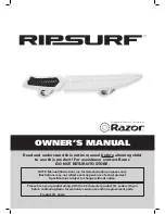 Razor RipSurf Owner'S Manual preview