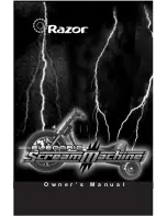 Razor ScreamMachine Owner'S And Safety Manual preview