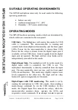 Preview for 10 page of RAZORBILL MP240 User Manual