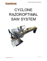 Razorgage Cyclone RazorOptimal User Manual preview