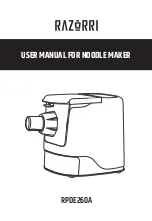 Razorri RPDE260A User Manual preview