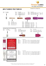 Предварительный просмотр 39 страницы Razorweld JRW145D Operating Manual