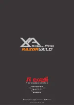 Предварительный просмотр 72 страницы Razorweld Xcel-Arc MULTI 230 AC/DC Operating Manual