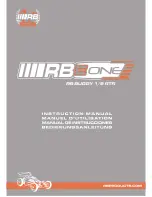 Preview for 1 page of RB E One Instruction Manual