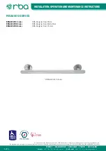 Предварительный просмотр 1 страницы rba RAFFAELLO RBA4600 Series Installation, Operation And Maintenance Instructions