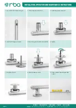 Предварительный просмотр 3 страницы rba Raffaello RBA4601 Series Installation, Operation And Maintenance Instructions