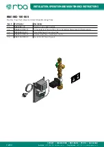 Предварительный просмотр 7 страницы rba RBA1882-100-001 Installation, Operation And Maintenance Instructions