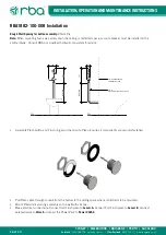 Предварительный просмотр 16 страницы rba RBA1882-100-001 Installation, Operation And Maintenance Instructions