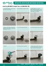 Preview for 3 page of rba STERI+SHIELD RBA490 Straight Series Installation, Operation And Maintenance Instructions