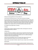 RBC kits L39 Albatros Manual preview