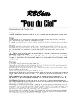 Preview for 1 page of RBC kits Pou du Ciel Quick Start Manual