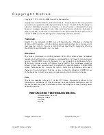 Предварительный просмотр 2 страницы RBH Access Technologies Integra32 Hardware Manual