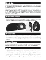 Preview for 2 page of RBH Sound C-4x Owner'S Manual