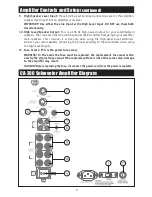 Предварительный просмотр 5 страницы RBH Sound CA-200 Owner'S Manual