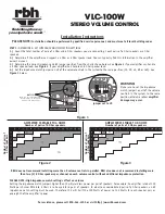 RBH Sound VLC-100W Installation Instructions предпросмотр