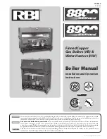 Preview for 1 page of RBI 8800 Series Installation And Operation Instructions Manual