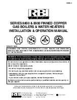 RBI 8800 Series Installation And Operation Manual preview