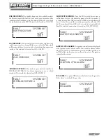 Preview for 29 page of RBI Futera II Modulation Installation And Operation Instructions Manual