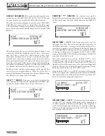 Preview for 30 page of RBI Futera II Modulation Installation And Operation Instructions Manual