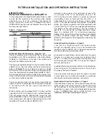 Preview for 6 page of RBI FUTERA III Series Installation & Operation Manual