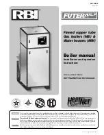 Предварительный просмотр 1 страницы RBI FUTERA XLF Series Installation And Operation Instructions Manual