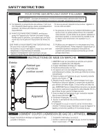 Предварительный просмотр 5 страницы RBI Infinite Energy2 IW199 Installation And Operation Instructions Manual