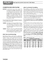 Preview for 4 page of RBI SPECTRUM Series Installation And Operation Instructions Manual