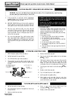 Preview for 20 page of RBI SPECTRUM Series Installation And Operation Instructions Manual