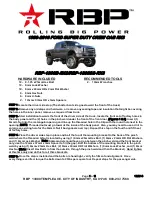 RBP RBP-1306B-RX3 Instructions preview