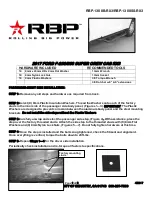 RBP RBP-1308B-RX3 Instructions preview