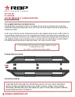 Предварительный просмотр 2 страницы RBP RBP-1510B-RX3 Installation Instructions Manual