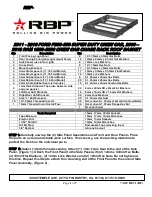 Preview for 1 page of RBP RBP-FSRB1118 Manual