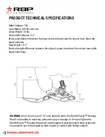 Preview for 4 page of RBP STEALTH POWER RBP-215-SP Installation Manual