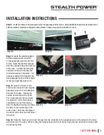 Предварительный просмотр 9 страницы RBP Stealth Power RBP-510-SP Installation Manual