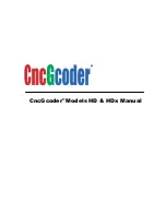 Preview for 1 page of RBR CncGcoder HD Manual