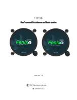 Preview for 1 page of RC Electronics FenixS advance User Manual