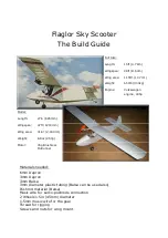 Preview for 1 page of RC GROUP Flaglor Sky Scooter Build Manual