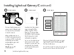 Preview for 16 page of RC Lighting Lightcloud Manual