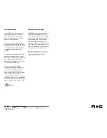 Preview for 5 page of RC Lighting LOSBAY800 Installation Manual