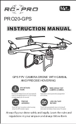 RC-PRO PRO20-GPS Instruction Manual preview